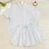 Two Piece Shirt With Skirt